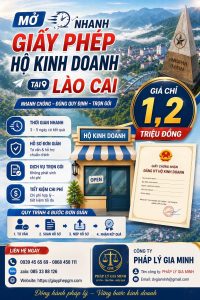 đăng ký hộ kinh doanh quán cafe lào cai