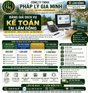 dịch vụ kế toán tại lâm đồng cho công ty xây dựng