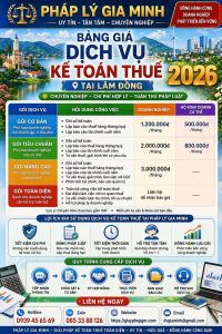 dịch vụ kế toán tại lâm đồng giá rẻ cho doanh nghiệp nhỏ