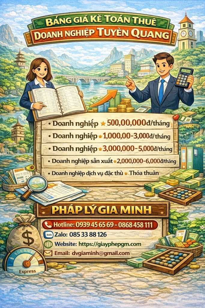 dịch vụ kiểm tra sổ sách doanh nghiệp tuyên quang