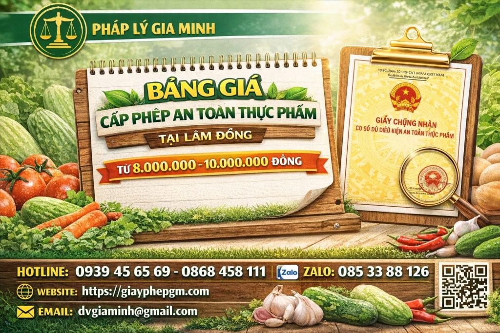 điều kiện vệ sinh an toàn thực phẩm tại lâm đồng