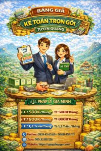 kế toán dịch vụ logistics tại tuyên quang