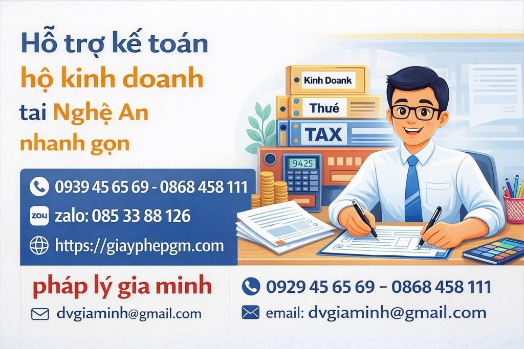kế toán hộ kinh doanh tại nghệ an