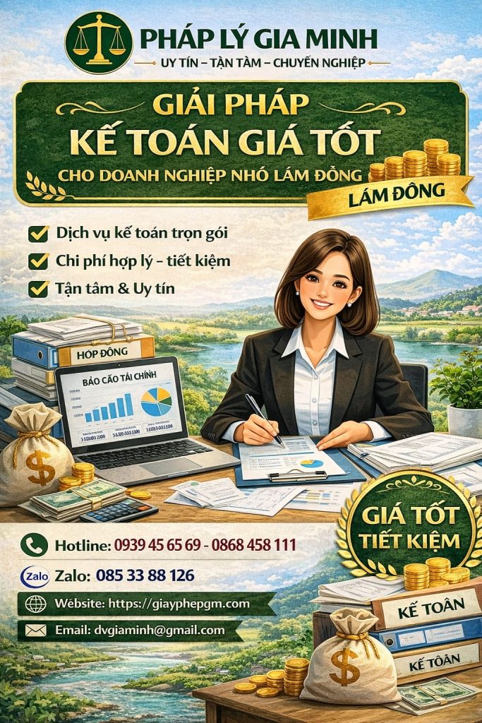 Kế toán thuê ngoài cho doanh nghiệp vận tải tại Lâm Đồng