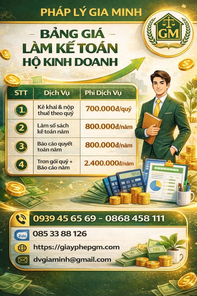 Nhận làm sổ sách hộ kinh doanh tại Hà Nội chuyên nghiệp – Giải pháp kế toán chuẩn hóa, tối ưu thuế và vận hành minh bạch 1 Nhận làm sổ sách hộ kinh doanh tại hà nội