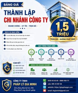thành lập công ty nông sản tại đồng tháp