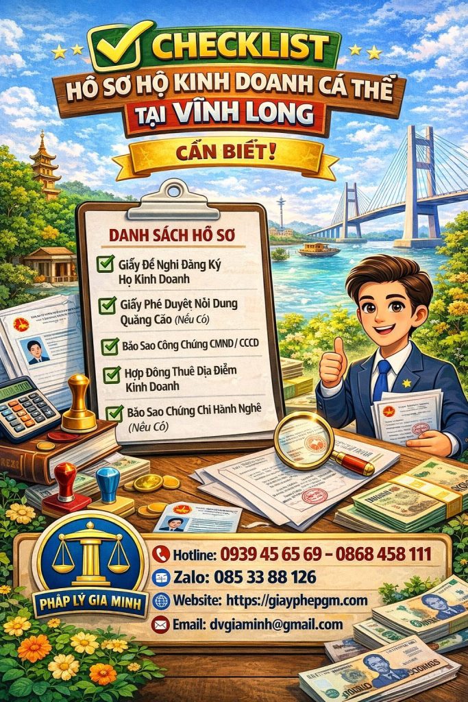 Thành lập hộ kinh doanh ăn uống tại Vĩnh Long 1 thành lập hộ kinh doanh ăn uống tại vĩnh long