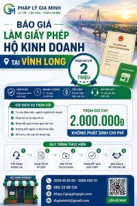 thành lập hộ kinh doanh cửa hàng điện thoại tại vĩnh long