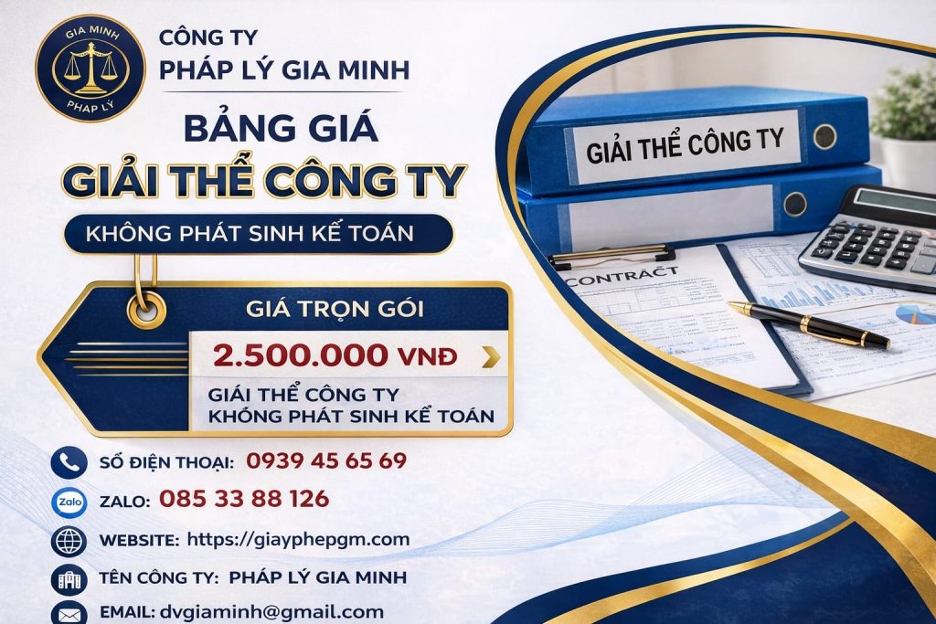 Dịch vụ giải thể công ty logistics tại Thành phố Hồ Chí Minh