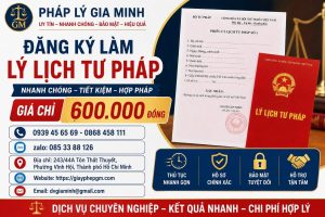 Dịch vụ làm lý lịch tư pháp tại Huế nhanh trọn gói