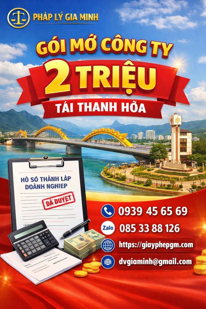 dịch vụ thành lập công ty tại phú thọ