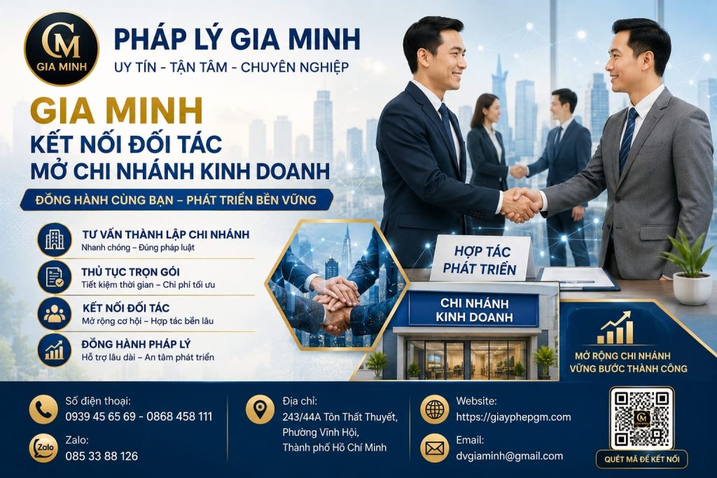 Gia Minh kết nối đối tác mở chi nhánh kinh doanh