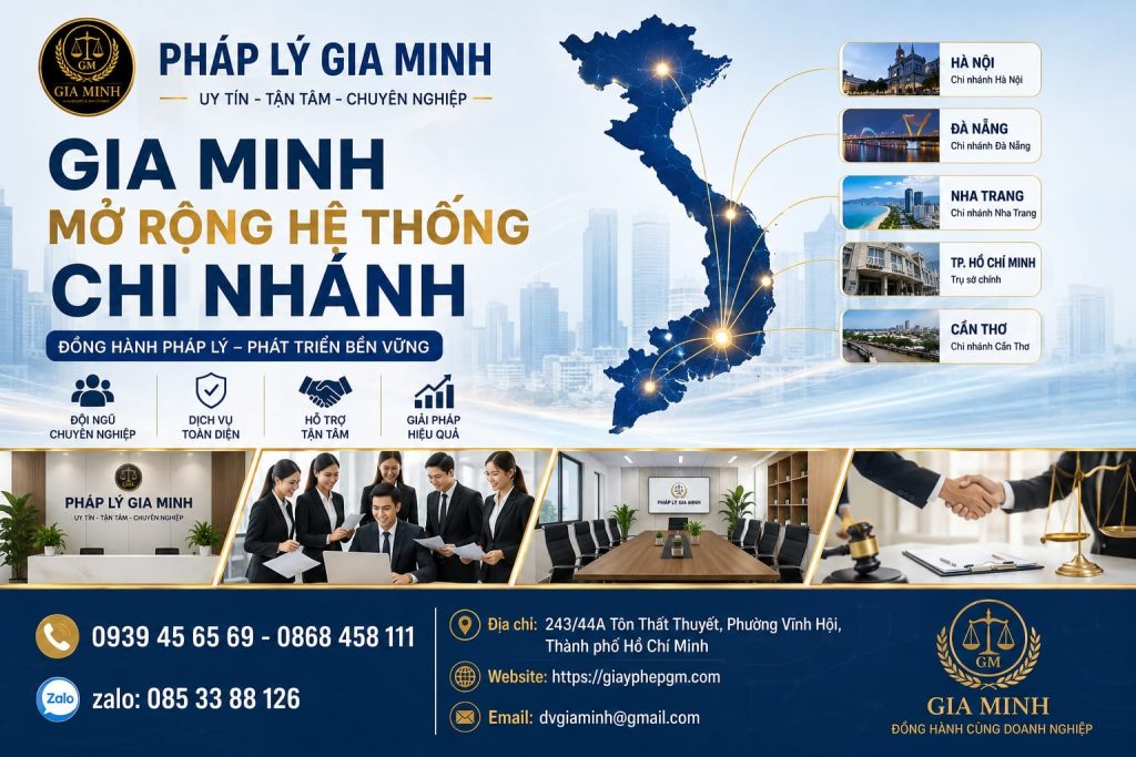 Gia Minh mở rộng hệ thống chi nhánh chuyên nghiệp