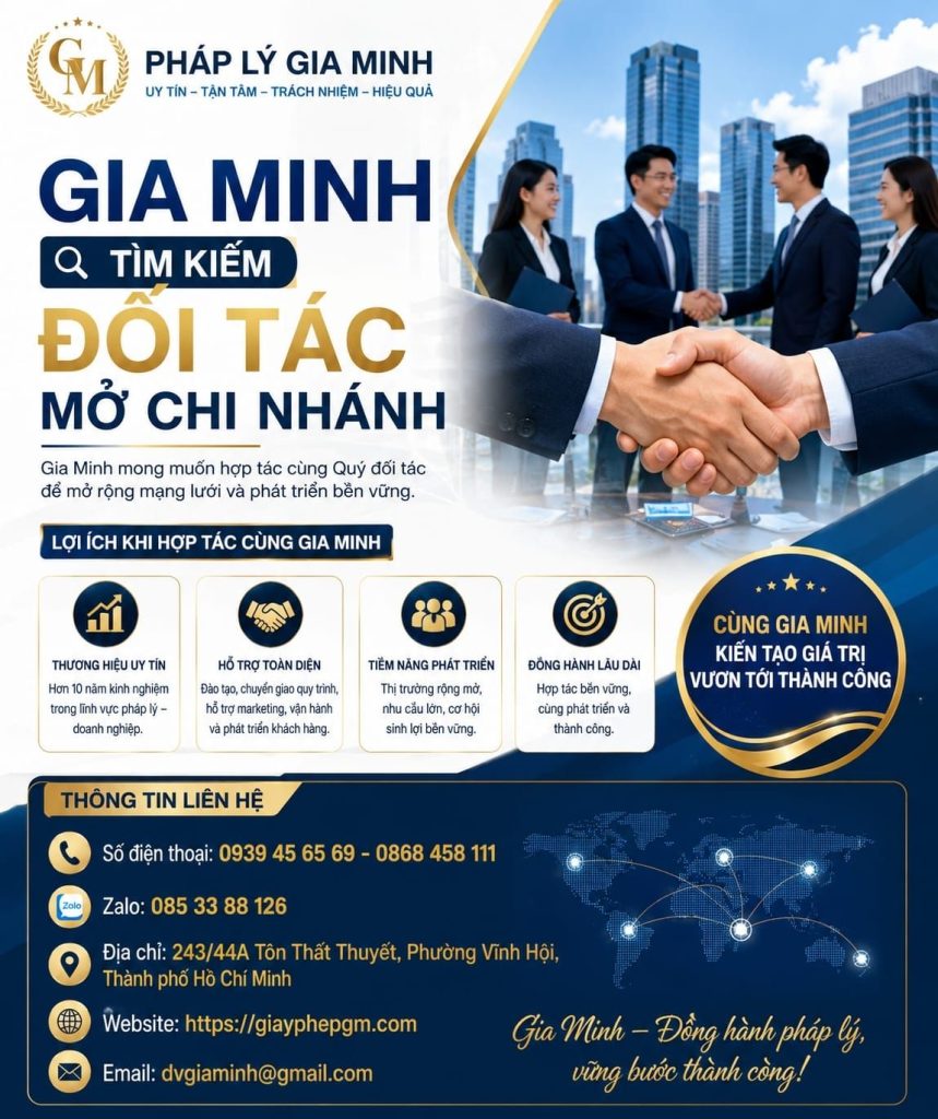 Gia Minh tìm kiếm đối tác mở chi nhánh