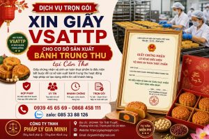 Xin giấy VSATTP cho cơ sở sản xuất bánh trung thu tại Cần Thơ