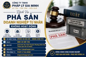 Dịch Vụ Phá Sản Doanh Nghiệp Tư Nhân Không Hoạt Động