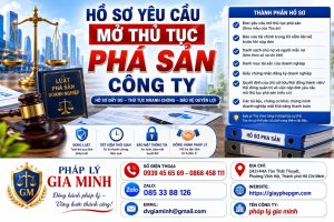 Hồ Sơ Yêu Cầu Mở Thủ Tục Phá Sản Công Ty