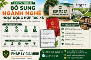 Bổ sung ngành nghề hoạt động hợp tác xã