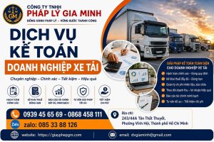 Dịch Vụ Kế Toán Doanh Nghiệp Xe Tải