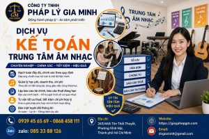 Dịch Vụ Kế Toán Trung Tâm Âm Nhạc
