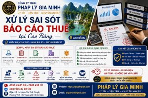 Xử lý sai sót báo cáo thuế tại Cao Bằng