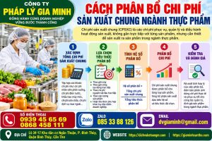 Cách phân bổ chi phí sản xuất chung ngành thực phẩm