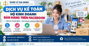 Dịch vụ kế toán hộ kinh doanh bán hàng trên Facebook