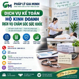 Dịch vụ kế toán hộ kinh doanh dịch vụ chăm sóc sức khỏe