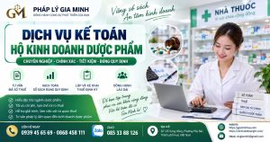 Dịch vụ kế toán hộ kinh doanh dược phẩm