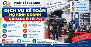 Dịch vụ kế toán hộ kinh doanh garage ô tô