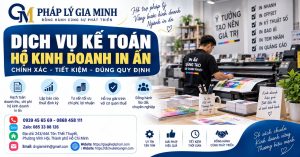 Dịch vụ kế toán hộ kinh doanh in ấn
