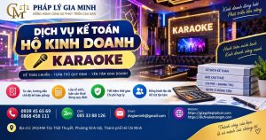 Dịch vụ kế toán hộ kinh doanh karaoke