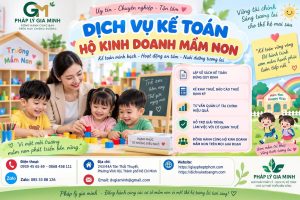Dịch vụ kế toán hộ kinh doanh mầm non