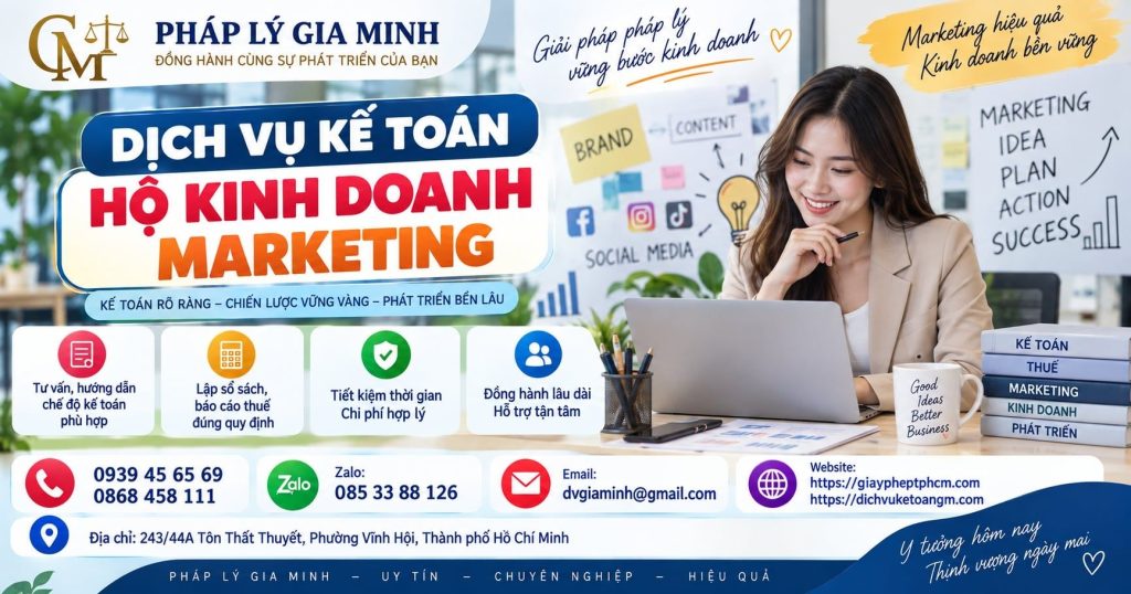 Dịch vụ kế toán hộ kinh doanh marketing