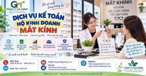 Dịch vụ kế toán hộ kinh doanh mắt kính