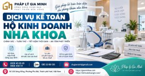 Dịch vụ kế toán hộ kinh doanh nha khoa