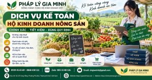 Dịch vụ kế toán hộ kinh doanh nông sản