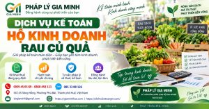Dịch vụ kế toán hộ kinh doanh rau củ quả