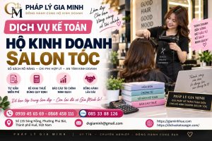 Dịch vụ kế toán hộ kinh doanh salon tóc