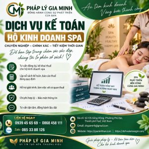 Dịch vụ kế toán hộ kinh doanh spa