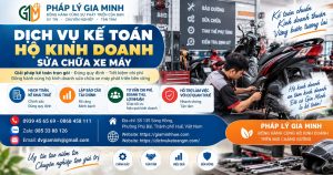 Dịch vụ kế toán hộ kinh doanh sửa chữa xe máy