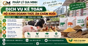 Dịch vụ kế toán hộ kinh doanh thức ăn chăn nuôi