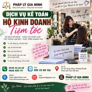 Dịch vụ kế toán hộ kinh doanh tiệm tóc
