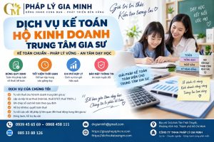 Dịch vụ kế toán hộ kinh doanh trung tâm gia sư