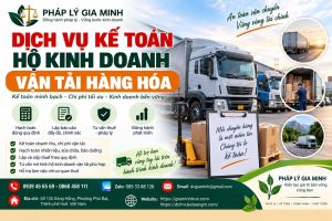 Dịch vụ kế toán hộ kinh doanh vận tải hàng hóa