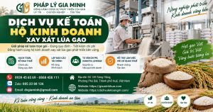 Dịch vụ kế toán hộ kinh doanh xay xát lúa gạo