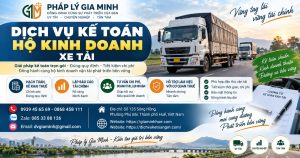 Dịch vụ kế toán hộ kinh doanh xe tải