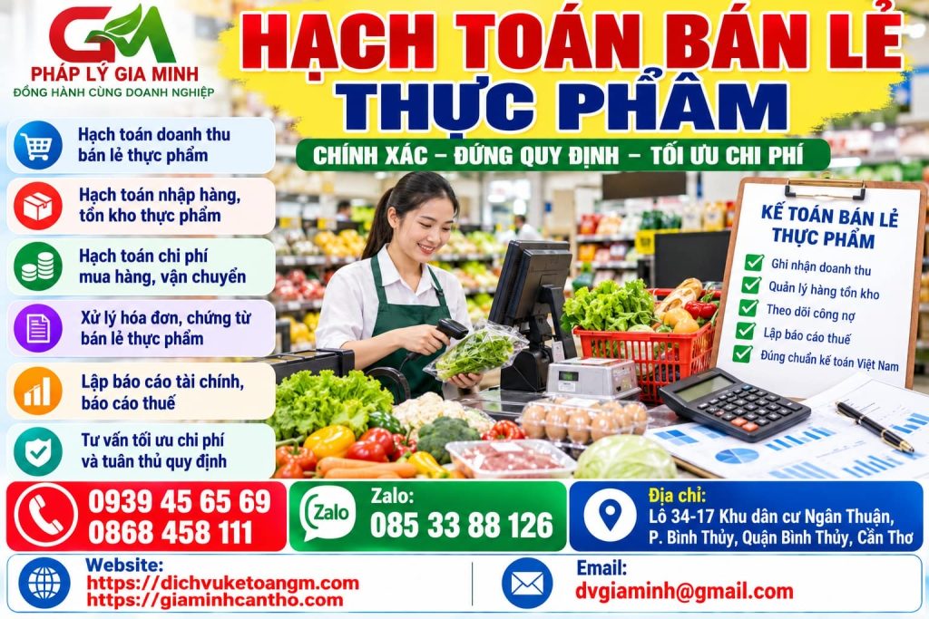 Hạch toán bán lẻ thực phẩm