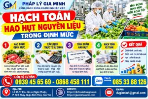Hạch toán hao hụt nguyên liệu trong định mức