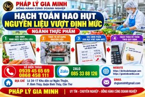 Hạch toán hao hụt nguyên liệu vượt định mức